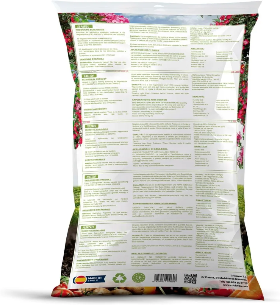 para qué sirve el humus de lombriz