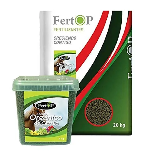 pellet de estiércol de caballo