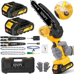 comprar mini motosierra de batería detalle producto