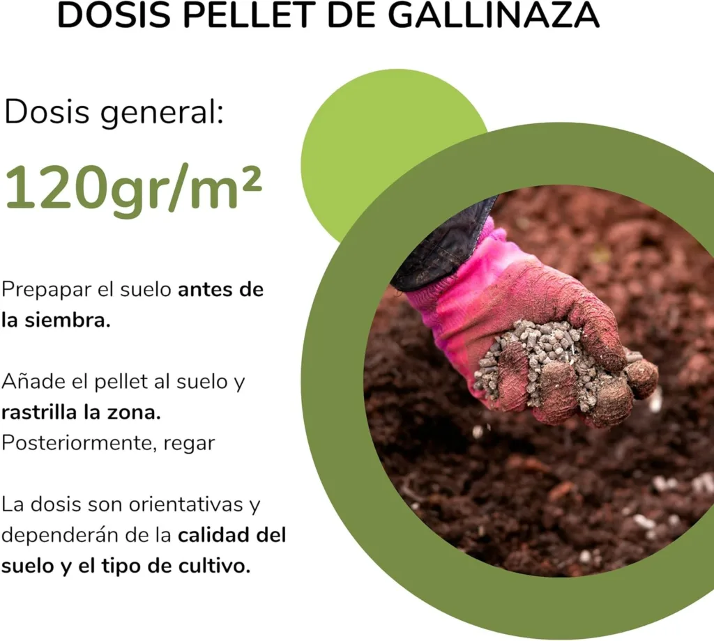 como aplicar gallinaza a las plantas