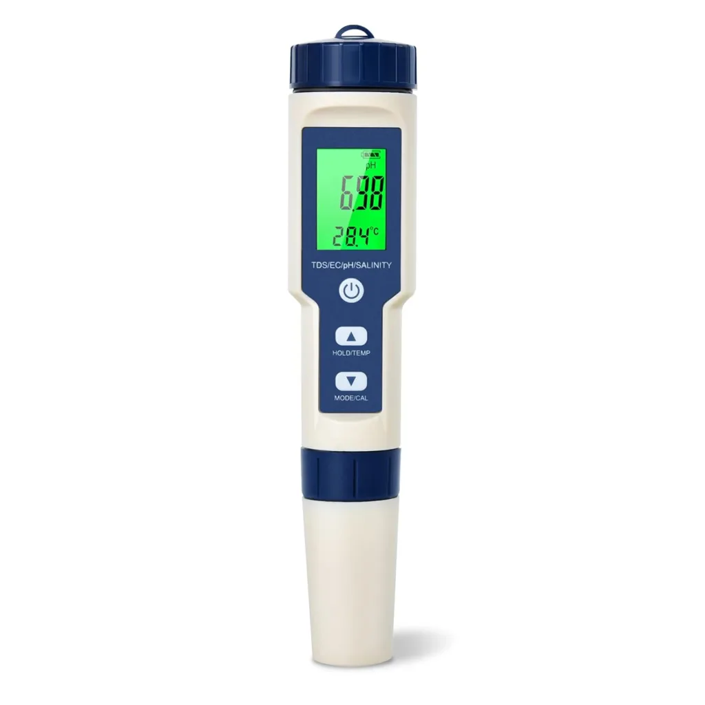 Limpiar los Goteros de Riego con Ácido Nítrico medidor de ph