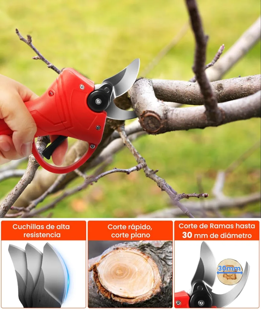 AOSTOK Mejores Tijeras de Poda Eléctricas
